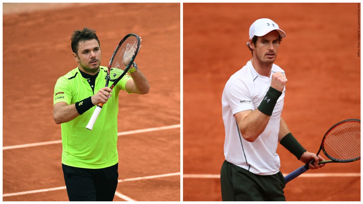 Wawrinka và Andy Murray thông báo lỡ hẹn với Roland Garros