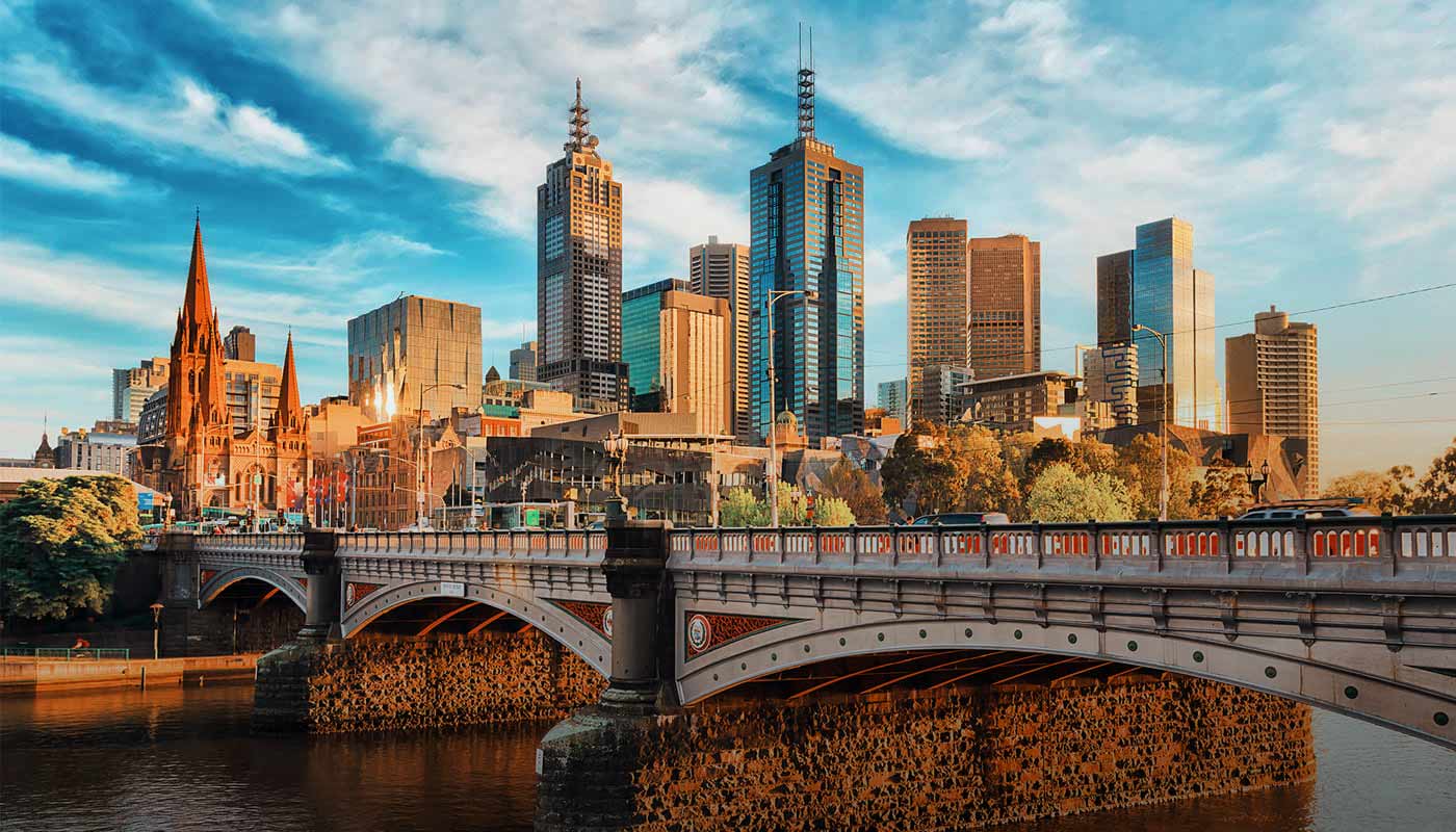 Thành phố Melbourne ở Úc
