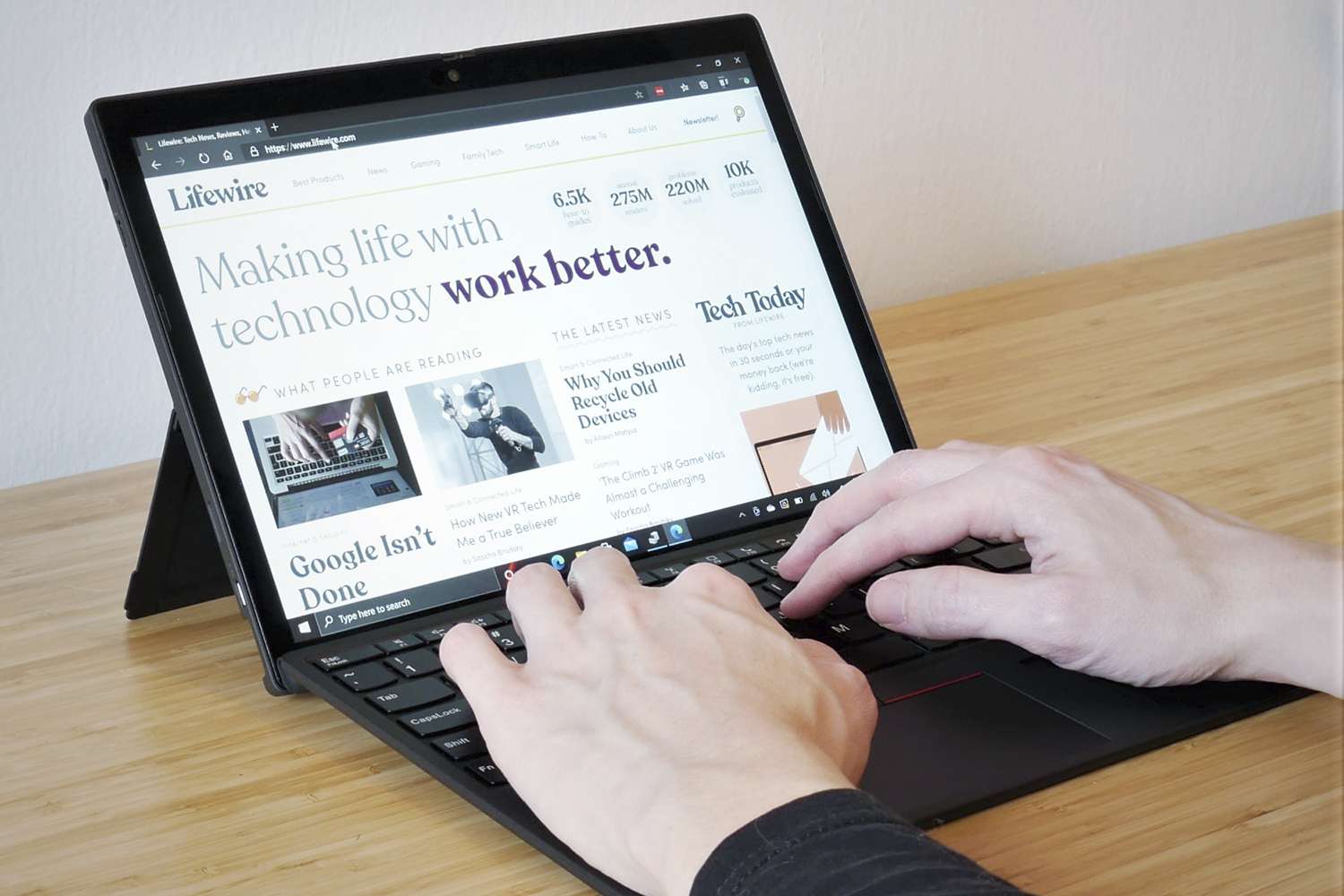 ThinkPad X12 Detachable khai phá khả năng sáng tạo