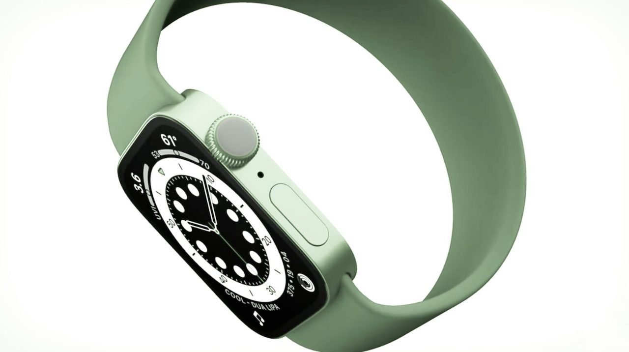 Màu xanh mới xuất hiện lần đầu tiên trên Apple Watch Series 7