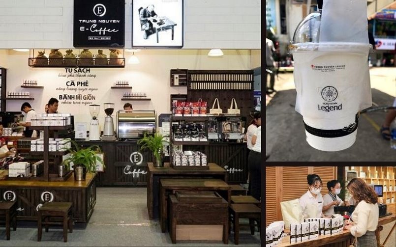 Trung Nguyên Legend Café bán cà phê mua mang về